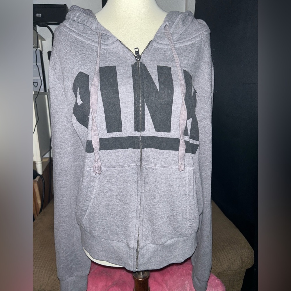 Pink Lightweight Zip up
